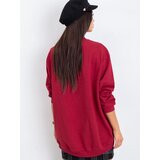 BASIC Feel Good Sweatshirt-RV-BL-5185.87P-burgundy | Shoptok.si