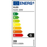 Xled 20W LED reflektor 6500K,1620 Lm,IP65,AC220-240V,crni, M.No.12002424-b | ePonuda.com