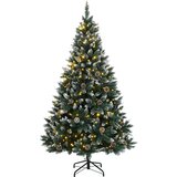 vidaXL Umjetno božićno drvce sa 150 LED žarulja 120 cm | shoptok.hr