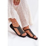 ARTIKER Flat Elegant Women's Sandals With Crystals | ePonuda.com
