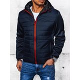 DStreet Kurtka męska przejściowa pikowana granatowa | shoptok.hr