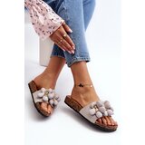 Boto Women's Grey Sandals with Decorations Bunlia | Shoptok.si
