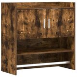 vidaXL Zidna polica Zidna montaža Dimljeni hrast 80 x 36 x 80 cm - Dimljeni hrast | shoptok.hr