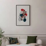  Plakat - Olympics - Cycling Race 60x90 Crni okvir s margom | shoptok.hr