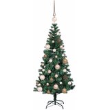  Umjetno predsvijetljeno božićno drvce Zelena 120 cm PVC i metal | Eponuda.com