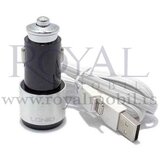Ldnio auto punjač C403 2xUSB 5V/4.2A iphone lightning crno-srebrni Cene