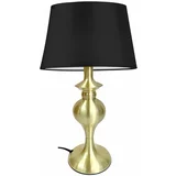 Candellux Lighting Stolna lampa u crno-zlatnoj boji (visina 40 cm) Prima Gold -