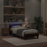  Krevetna konstrukcija Staro drvo 100 x 200 cm Konstruirano drvo | shoptok.hr