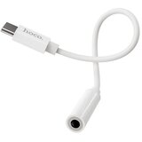 Hoco HF/audio adapter Tip C na 3,5 mm Jack LS30 bijeli | shoptok.hr