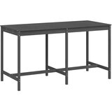 vidaXL Vrtni stol sivi 203,5x90x110 cm od masivne borovine | Eponuda.ba