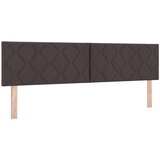 vidaXL vzglavje z dizajnom diamantnih blokov temno rjave 180 cm tkanine, (22080531) | Shoptok.si