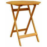  Sklopivi vrtni stol Ø70x75 cm od masivnog bagremovog drva | shoptok.hr