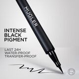 L´Oréal Paris x Mugler precizni vodootporni eyeliner u olovci nijansa Black 1.1 ml | shoptok.hr