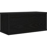  Stalak za CD-ove Crni hrast 40 x 17 x 17 cm Konstruirano drvo | shoptok.hr