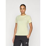 The North Face Majica 'EVOLUTION SIMPLE DOME' pastelno rumena / bela | Shoptok.si