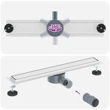  odtok 2-v-1 z 360&amp;deg; sifonom srebrna 60 cm, (5000112461) Slike