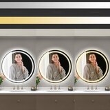 REA Bath Stensko ogledalo LED 100cm MMJ Black | Shoptok.si