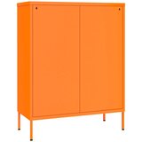  s ladicama narančasti 80 x 35 x 101,5 cm čelični | shoptok.hr