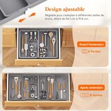 LIFEWIT raztegljiv organizator za pribor 54,1–91,5 cm | Shoptok.si