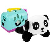 Plišana panda u transportnom koferu - tirkizni kofer | shoptok.hr