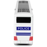 Dvokatni policijski autobus na povlačenje sa zvukom - bijeli Slike