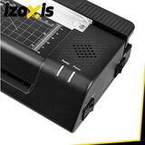 Izoxis 28093 laminator A3 3 v 1 z rezačem, zaobljivačem kotov in 110 folij Slike