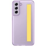 Samsung Prozoren ovitek s paščkom za Galaxy S21 FE, Lavanda | Shoptok.si
