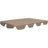  Zamjenski krov za vrtnu ljuljačku smeđesivi 188/168x145/110 cm | Eponuda.com