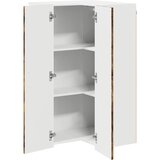  Zidni kutni ormar LUCCA Dimljeni hrast 57 x 57 x 100 cm | Eponuda.com