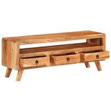 TV omarica 110x30x40 cm trden akacijev les, (20620297) | Shoptok.si