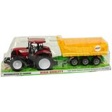 Traktor za igru s kiper prikolicom 50 cm - crveno/žuti | Shoptok.si