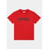 Hugo Majica G00007 S Rdeča Regular Fit