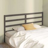  Uzglavlje za krevet sivo 206 x 4 x 100 cm od masivne borovine | shoptok.hr