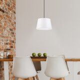  visilica na lanku AIDA 1xE27/60W/230V prečnik 25 cm hrast/orah/bela | Eponuda.com