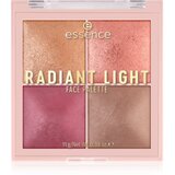 Essence Radiant Light paleta osvetljevalcev in rdečil odtenek Signature Light 11 g | Shoptok.si