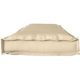 Vanjski Blazina za paleto za klop Bež 140x40x8 cm Oxford tkanina, (22090544) | Shoptok.si