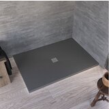 Kolpa San tuš kada stiletto 130x90 - liveni mermer manhattan siva 925130 Cene
