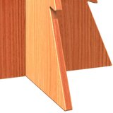  Drveno ukrasno božićno drvce voštano smeđi 80 cm od borovine | shoptok.hr