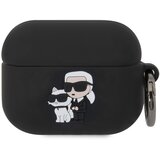 Karl Lagerfeld Ohišje za slušalke Airpods za Airpods Pro NFT v silikonu, Črna, (5000075482) Cene