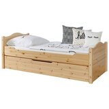 MID.YOU Raztegljiva Postelja Leni, Bor, Masivno | Shoptok.si