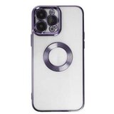  futrola circle metalik za iphone 15 pro max (6.7) ljubicasta Cene