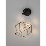 Nova Luce Crna LED zidna lampa aluminijska Nebula – | shoptok.hr