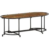  Stolić za kavu 110x55x40 cm od masivnog obnovljenog drva | shoptok.hr