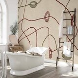  Foto tapeta - Lines and shapes – bead labyrinth on a pale washed background 300x210 | shoptok.hr