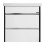 Pino Art Lavabo sa ormarićem 55F Toledo Crni 1164 | ePonuda.com