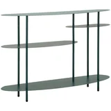 Plavozeleni metalni pomoćni stol 34x118 cm Saturn –