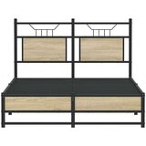 vidaXL Okvir kreveta bez madraca boja hrasta sonome 120x190 cm drveni | shoptok.hr