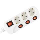  Razvodnik sa 3 mesta 1,5m 1.0mm2 + prekidači | ePonuda.com