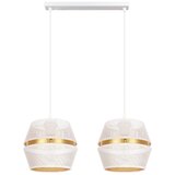  Luster na sajli PARIS 2xE27/60W/230V bela/zlatna | Eponuda.com