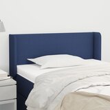  Uzglavlje s ušima plavo 93x16x78/88 cm od tkanine | shoptok.hr